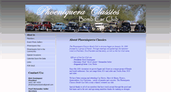 Desktop Screenshot of phoeniqueraclassics.com